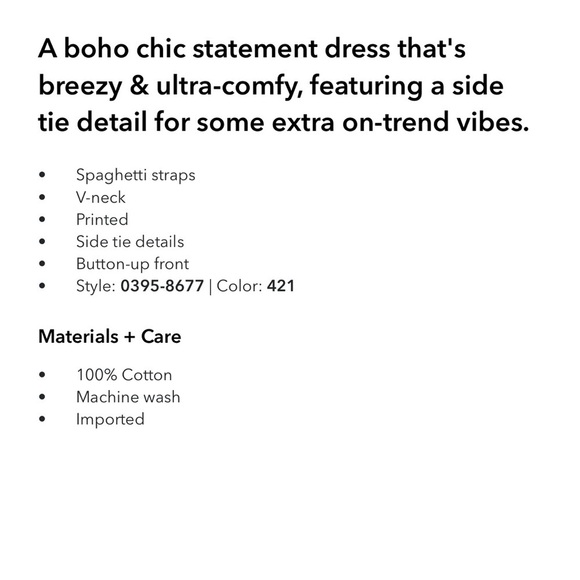 NWT AE Vneck Side Tie Midi Dress - Picture 7 of 8